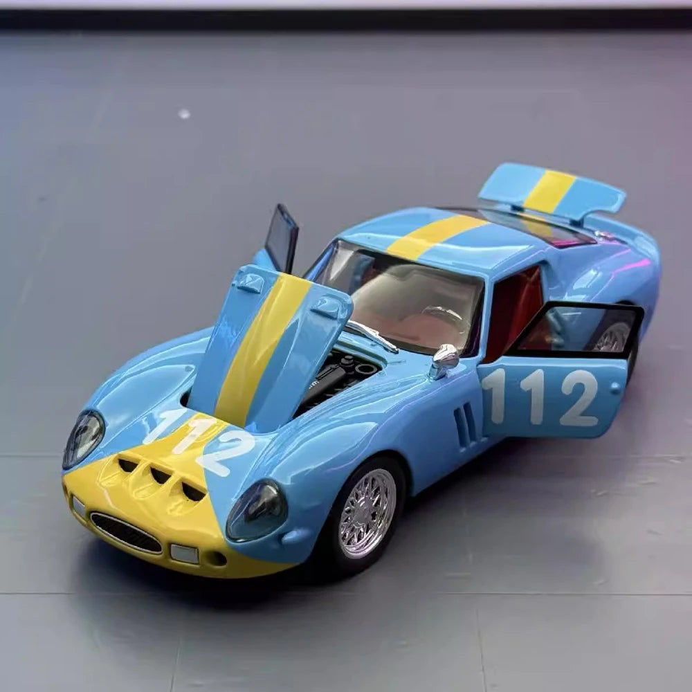 [TOY] 1:32 Ferrari 1962 250 GTO Blue Model Car Die-Cast