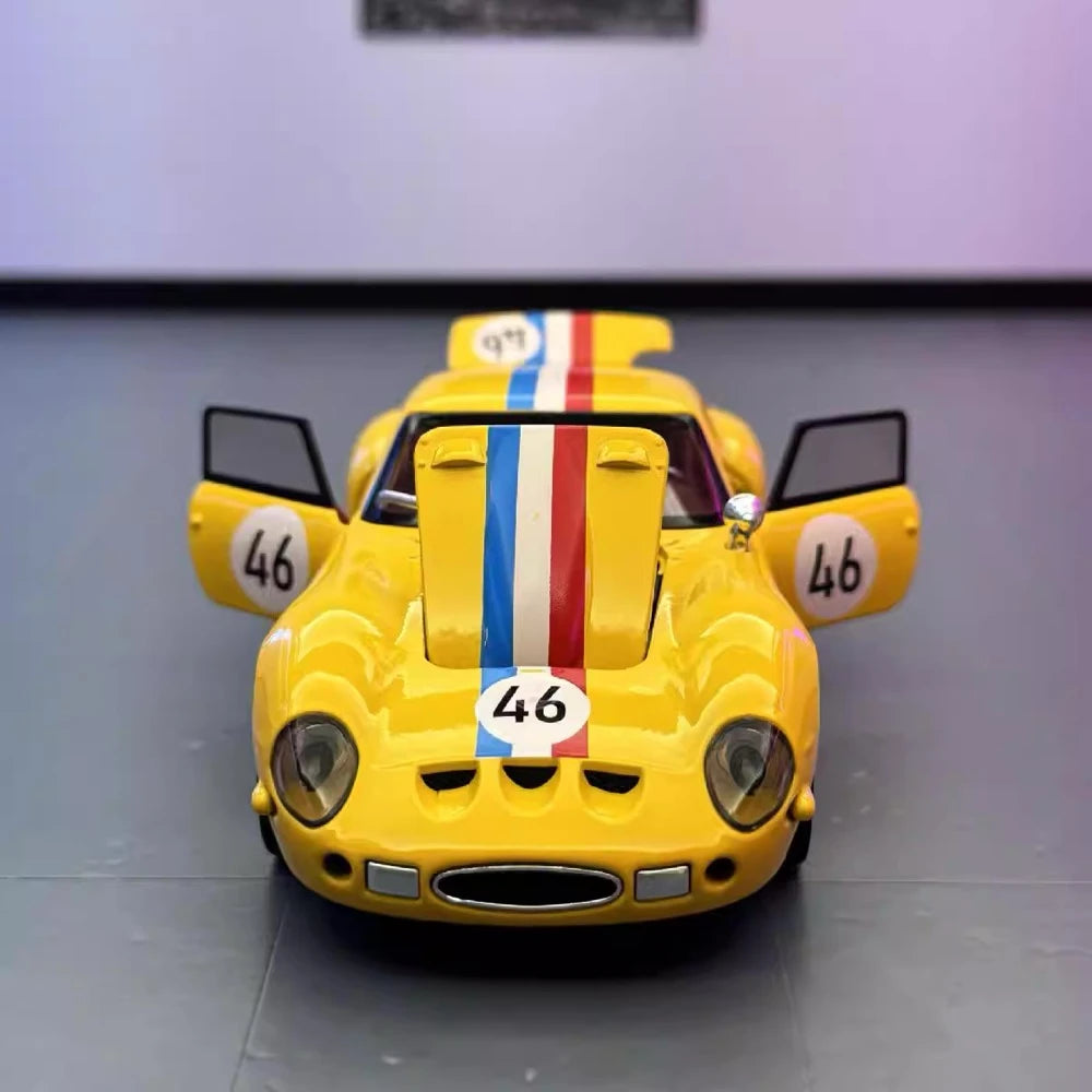 [TOY] 1:32 Ferrari 1962 250 GTO giallo modellino di auto Die-Cast