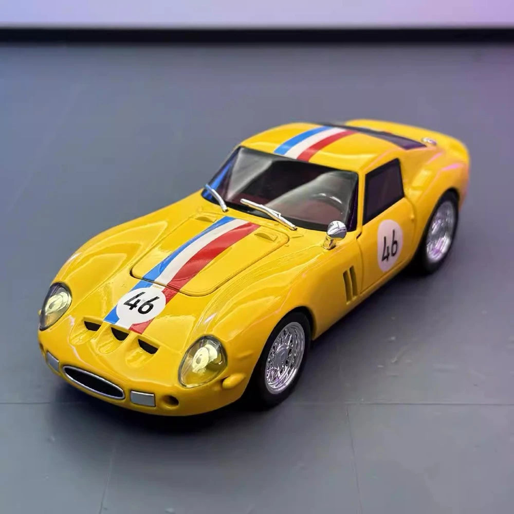 [TOY] 1:32 Ferrari 1962 250 GTO giallo modellino di auto Die-Cast