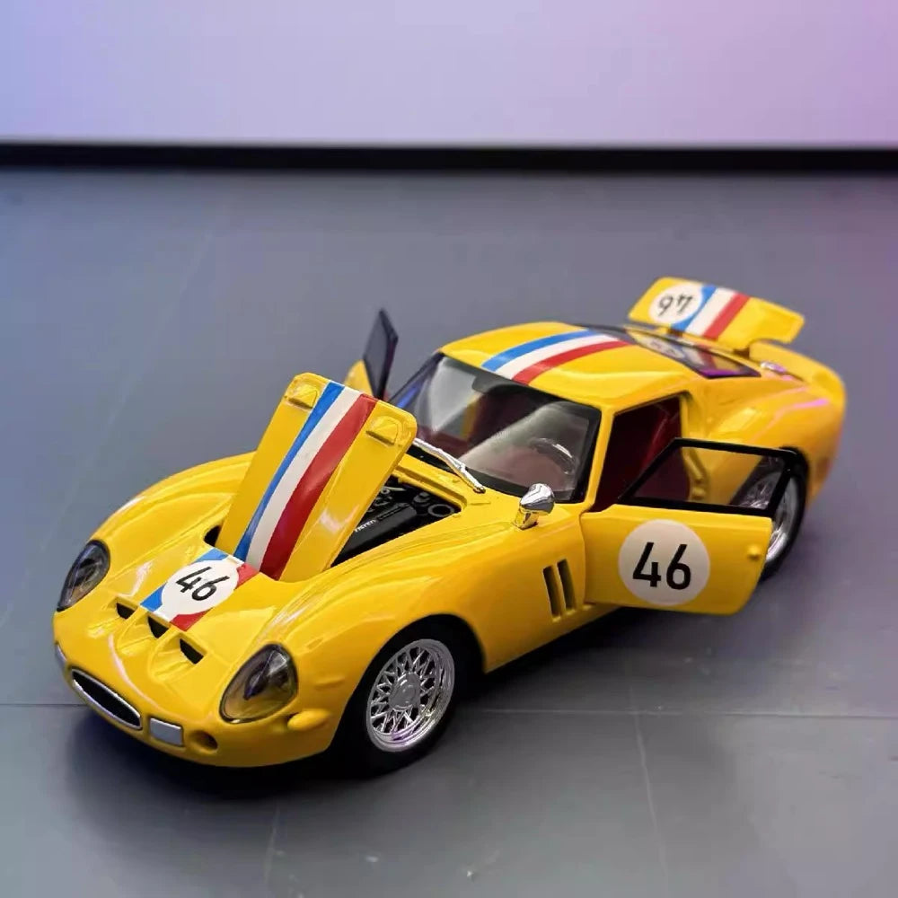 [TOY] 1:32 Ferrari 1962 250 GTO giallo modellino di auto Die-Cast
