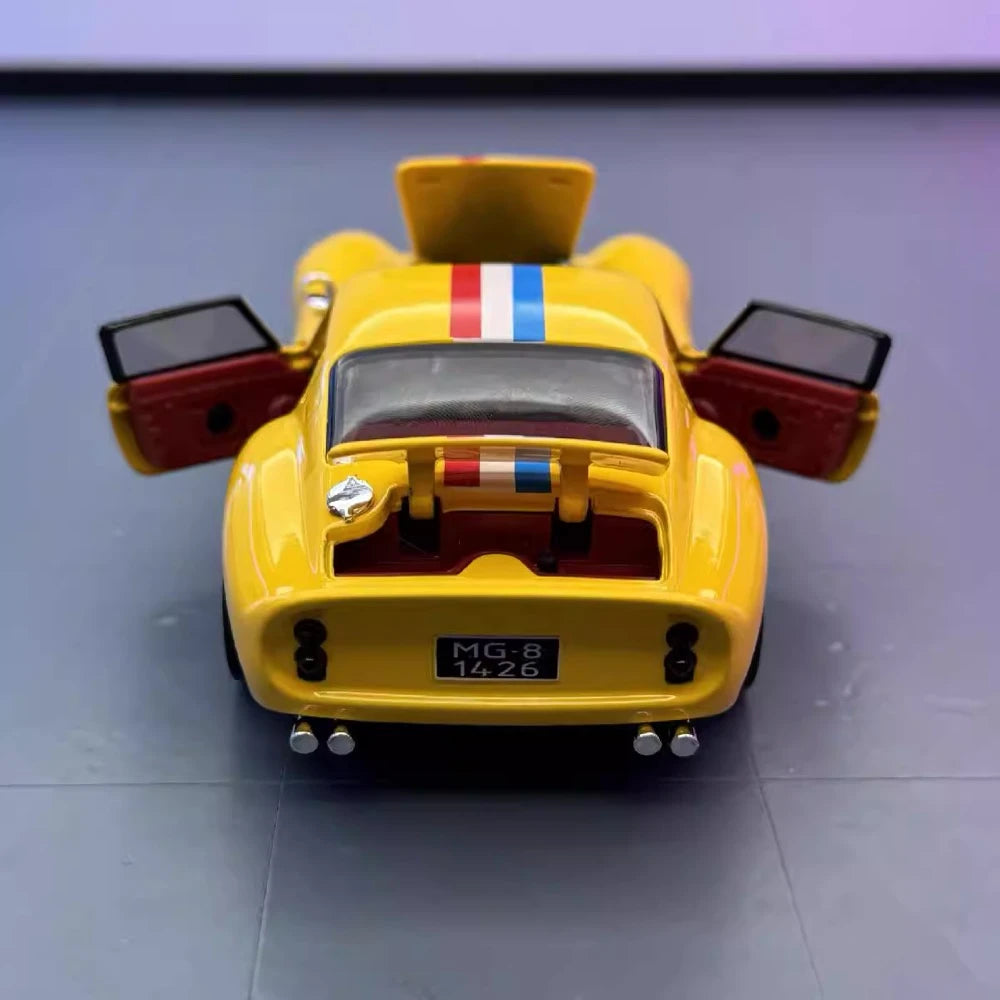 [TOY] 1:32 Ferrari 1962 250 GTO giallo modellino di auto Die-Cast