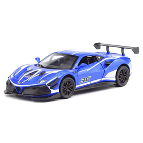 [TOY] 1:32 Ferrari 2019 488 Challenge EVO Blue Model Car Die-Cast