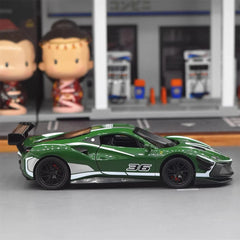[TOY] 1:32 Ferrari 2019 488 Challenge EVO Green Model Car Die-Cast