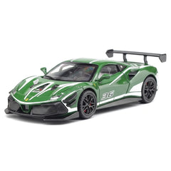 [TOY] 1:32 Ferrari 2019 488 Challenge EVO Green Model Car Die-Cast
