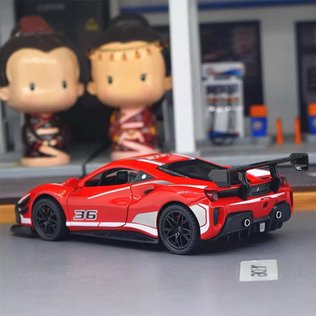[TOY] 1:32 Ferrari 2019 488 Challenge EVO Red Model Car Die-Cast