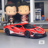 [TOY] 1:32 Ferrari 2019 488 Challenge EVO Red Model Car Die-Cast