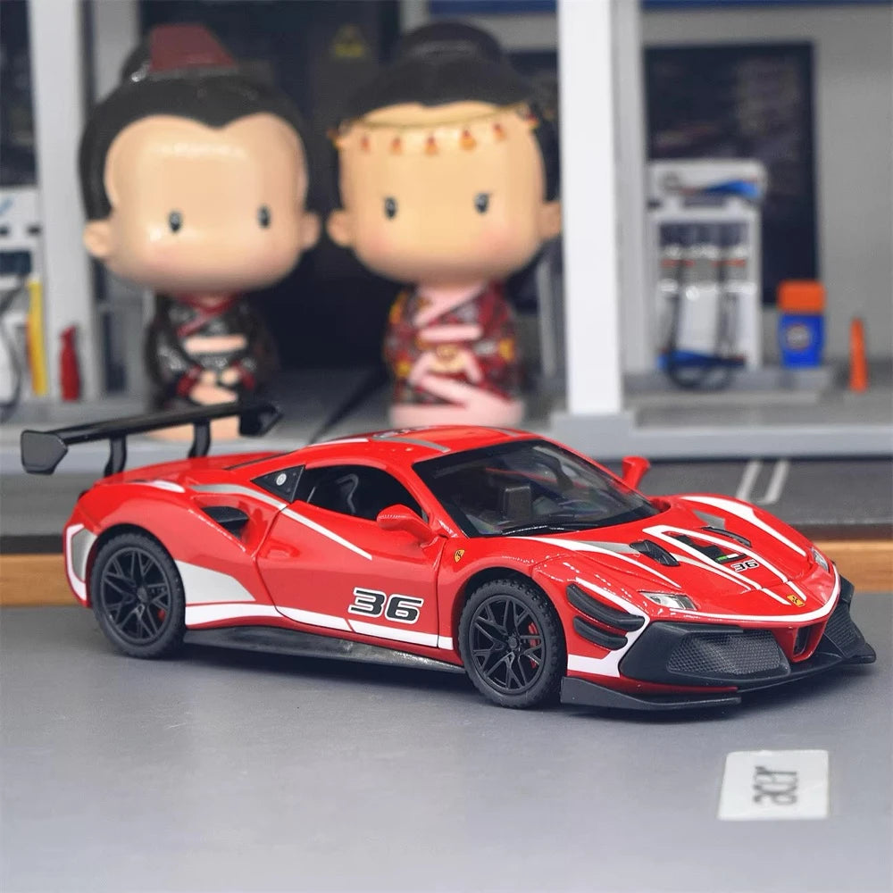 [TOY] 1:32 Ferrari 2019 488 Challenge EVO レッド モデルカー Die-Cast