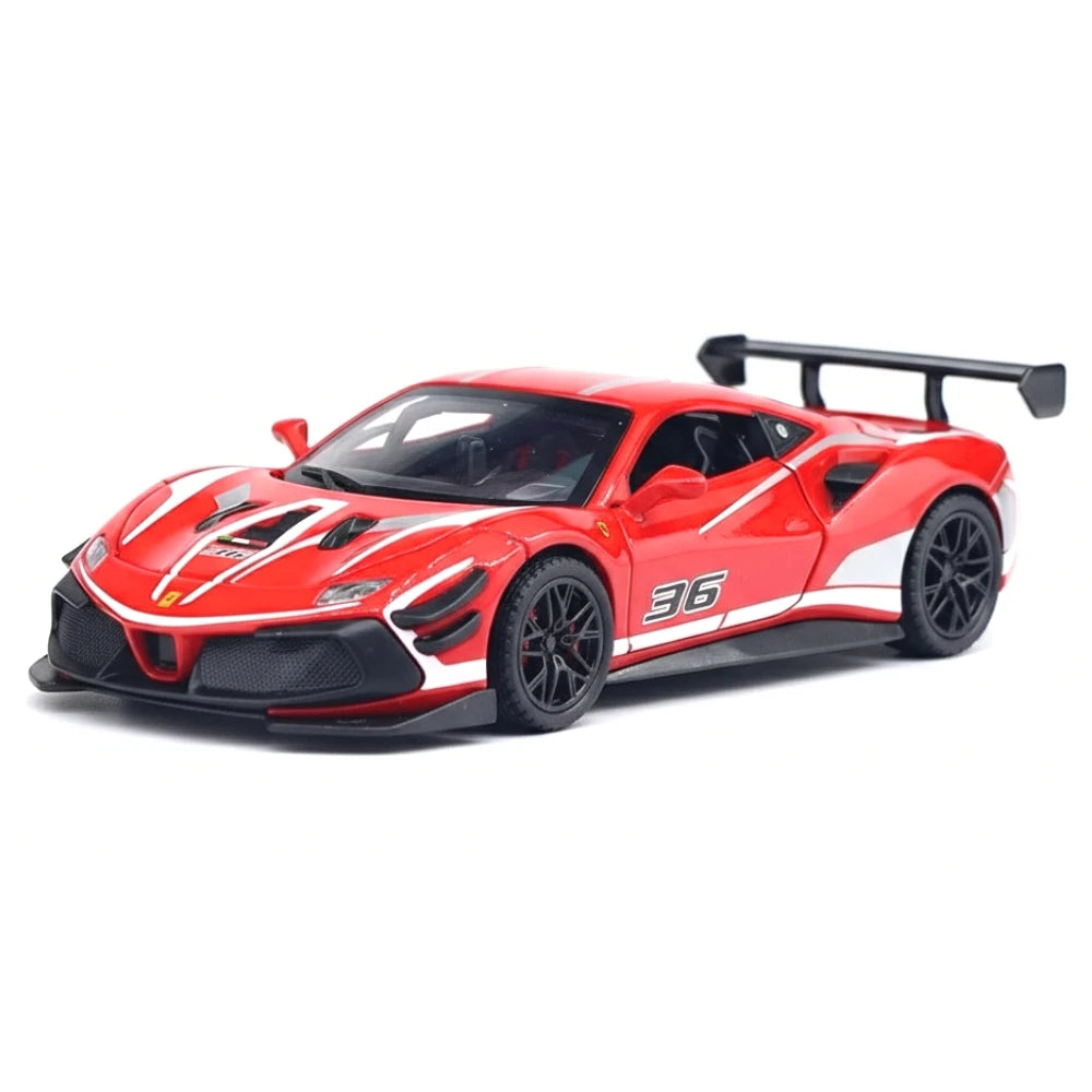 [TOY] 1:32 Ferrari 2019 488 Challenge EVO レッド モデルカー Die-Cast