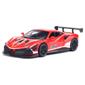 [TOY] 1:32 Ferrari 2019 488 Challenge EVO Red Model Car Die-Cast