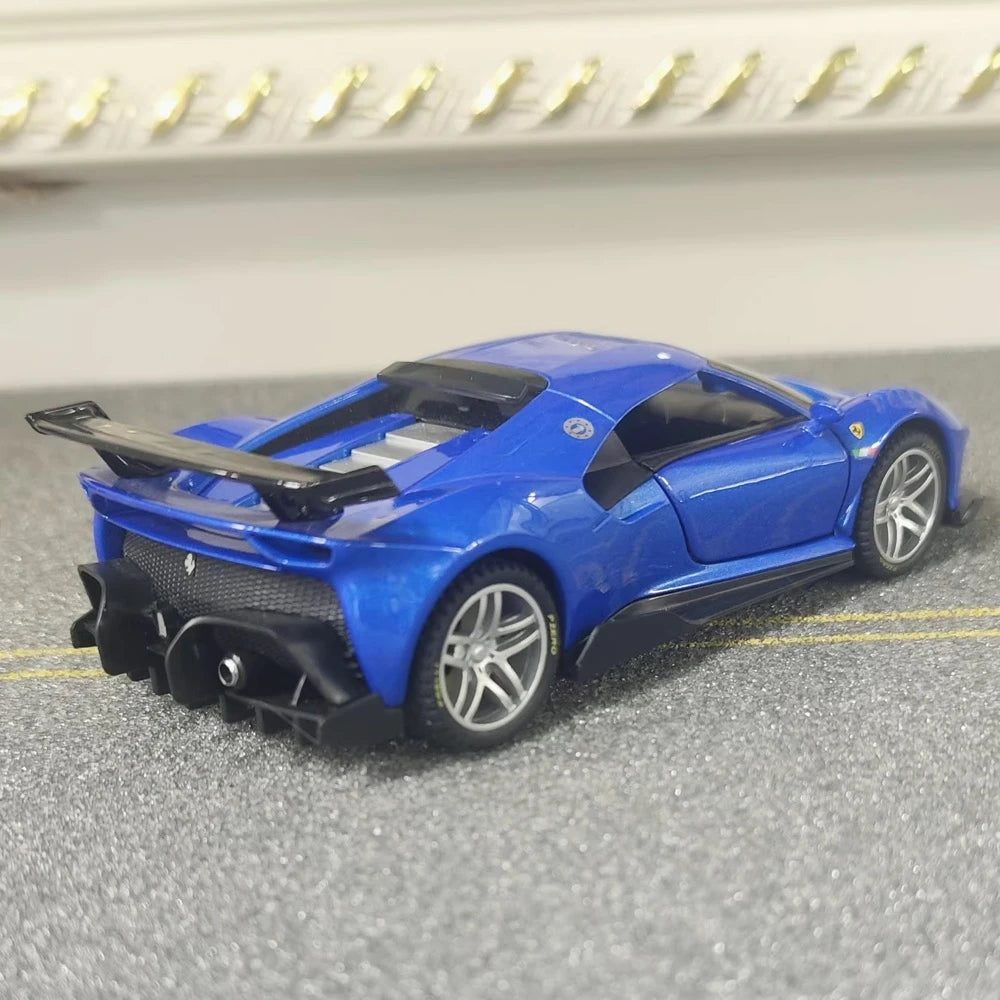 [TOY] 1:32 Ferrari 2019 P80C Blue Model Car Die-Cast