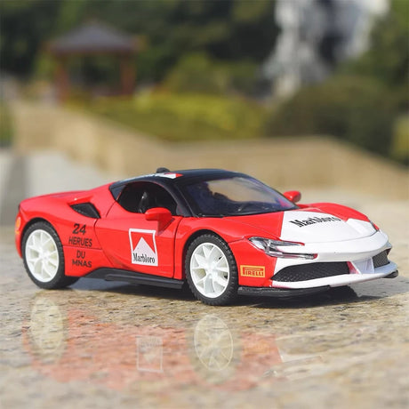 [TOY] 1:32 Ferrari 2019 SF90 Stradale Marlboro modellbil Die-Cast