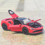 [TOY] 1:32 Ferrari 2019 SF90 Stradale Red Model Car Die-Cast