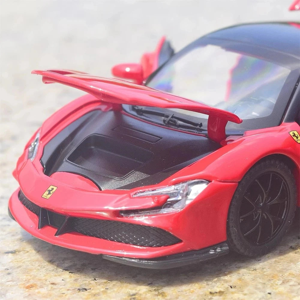 [TOY] 1:32 Ferrari 2019 SF90 Stradale Red Model Car Die-Cast