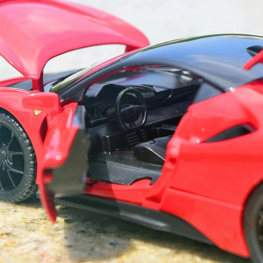 [TOY] 1:32 Ferrari 2019 SF90 Stradale Red Model Car Die-Cast