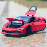 [TOY] 1:32 Ferrari 2019 SF90 Stradale Red Model Car Die-Cast