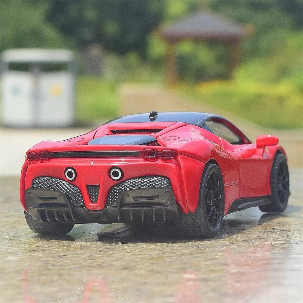 [TOY] 1:32 Ferrari 2019 SF90 Stradale Red Model Car Die-Cast