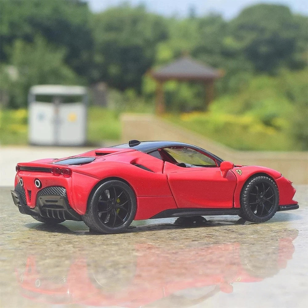 [TOY] 1:32 Ferrari 2019 SF90 Stradale Red Model Car Die-Cast