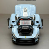 [TOY] 1:32 Ferrari 2022 Daytona SP3 Blue Model Car Die-Cast