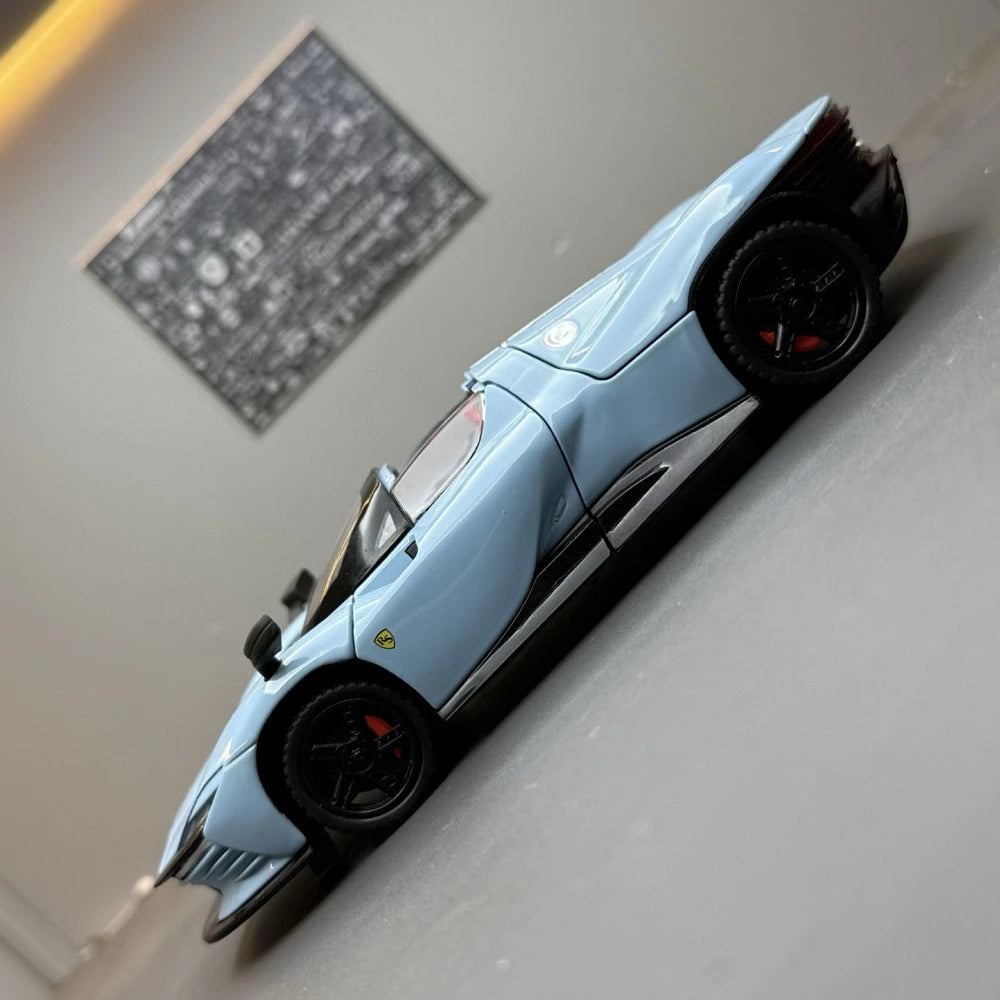 [TOY] 1:32 Ferrari 2022 Daytona SP3 blu modellino di auto Die-Cast