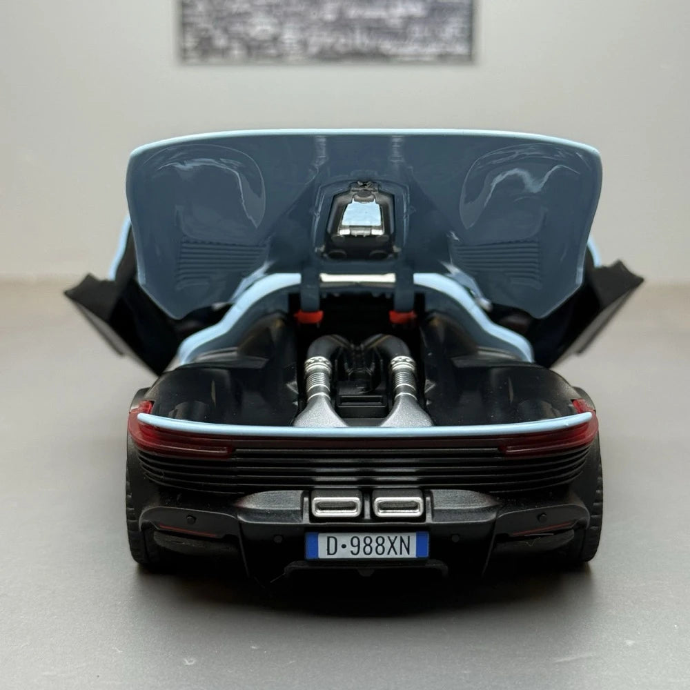 [TOY] 1:32 Ferrari 2022 Daytona SP3 blu modellino di auto Die-Cast