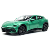 [TOY] 1:32 Ferrari 2023 Purosangue Green Model Car Die-Cast