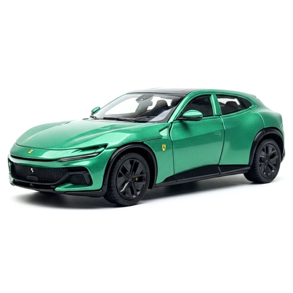 [TOY] 1:32 Ferrari 2023 Purosangue Green Model Car Die-Cast