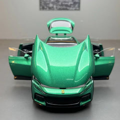 [TOY] 1:32 Ferrari 2023 Purosangue Green Model Car Die-Cast