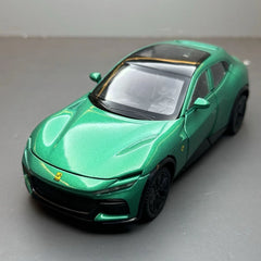 [TOY] 1:32 Ferrari 2023 Purosangue Green Model Car Die-Cast