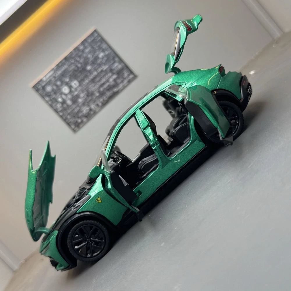 [TOY] 1:32 Ferrari 2023 Purosangue Green Model Car Die-Cast