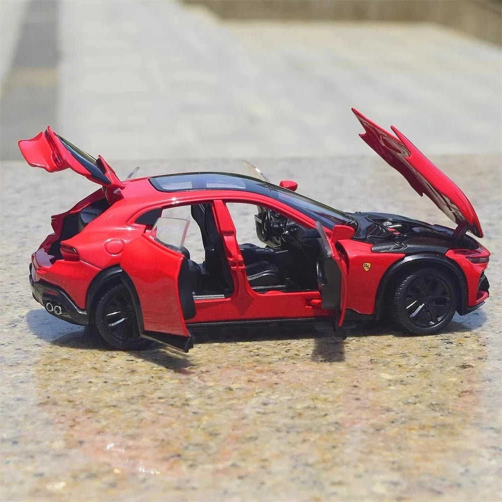 [TOY] 1:32 Ferrari 2023 Purosangue Red Model Car Die-Cast