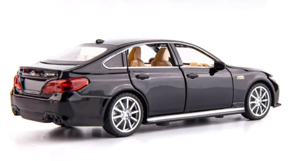 [TOY] 1:32 Toyota 2017 Crown Athlete S Black Model Car Die-Cast