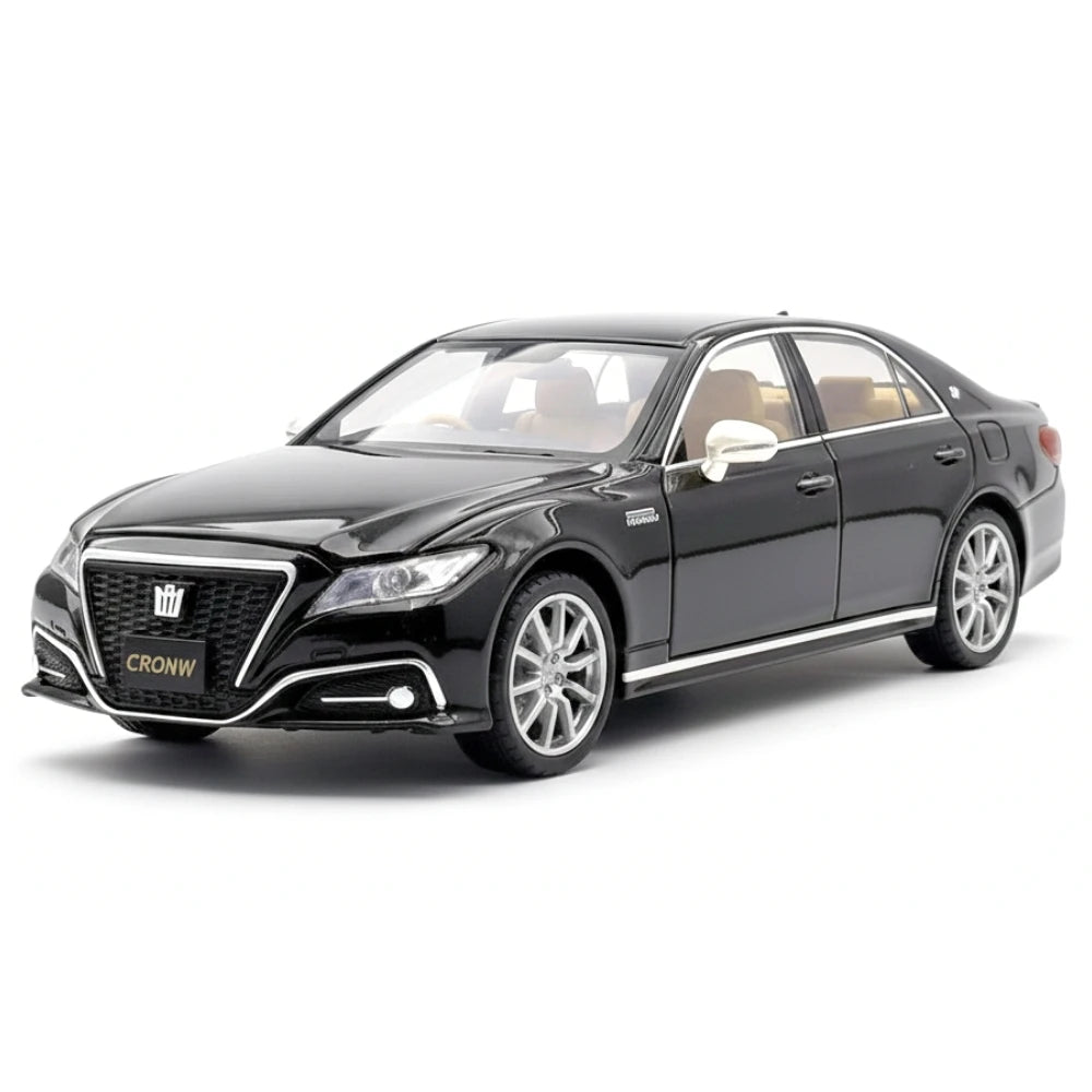 [TOY] 1:32 Toyota 2017 Crown Athlete S ブラック モデルカー Die-Cast