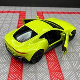 Aston Martin 2018 Vantage Green 1:36 – Modelo de Exhibición de Metal Cast