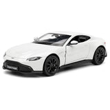 Aston Martin 2018 Vantage White 1:36 – Modelo de exhibición de fundición a presión
