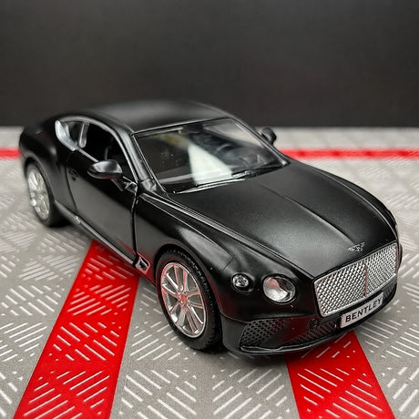 [TOY] 1:36 Bentley 2018 Continental GT Black Model Car Die-Cast
