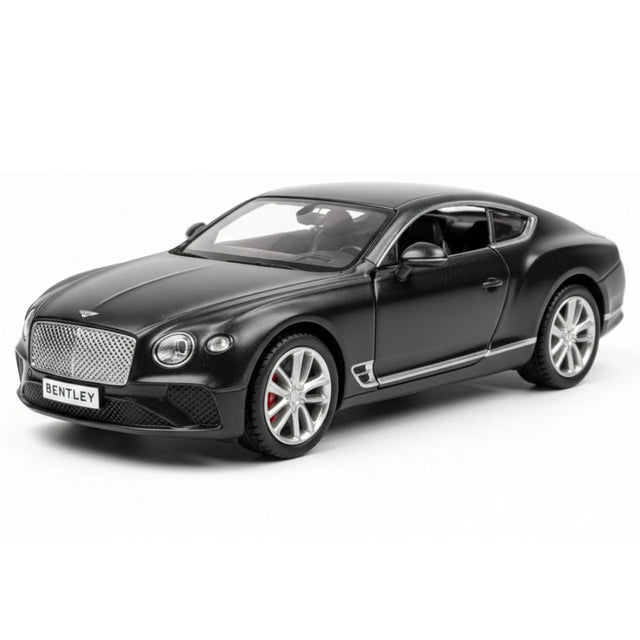 [TOY] 1:36 Bentley 2018 Continental GT Black Model Car Die-Cast
