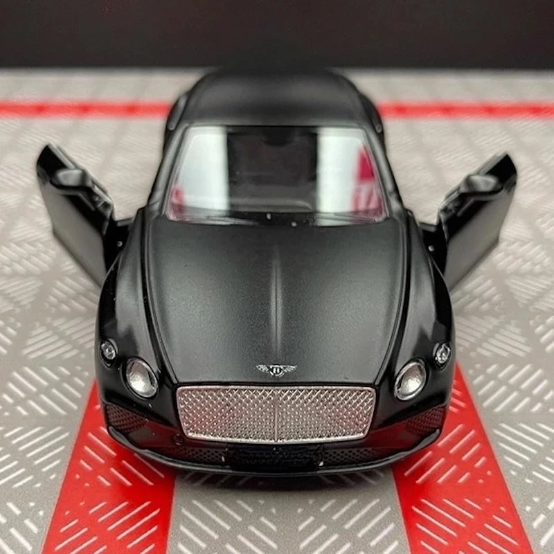 [TOY] 1:36 Bentley 2018 Continental GT Black Model Car Die-Cast