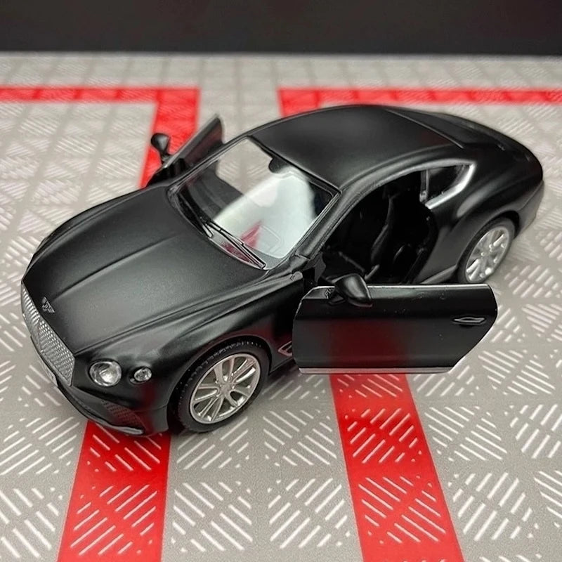 [TOY] 1:36 Bentley 2018 Continental GT Black Model Car Die-Cast