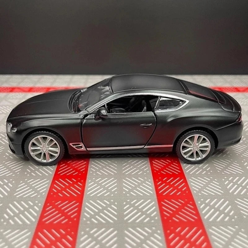 [TOY] 1:36 Bentley 2018 Continental GT Black Model Car Die-Cast
