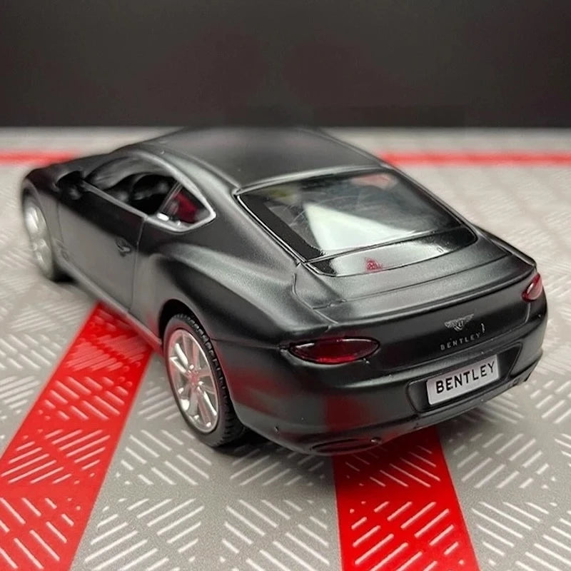 [TOY] 1:36 Bentley 2018 Continental GT Black Model Car Die-Cast