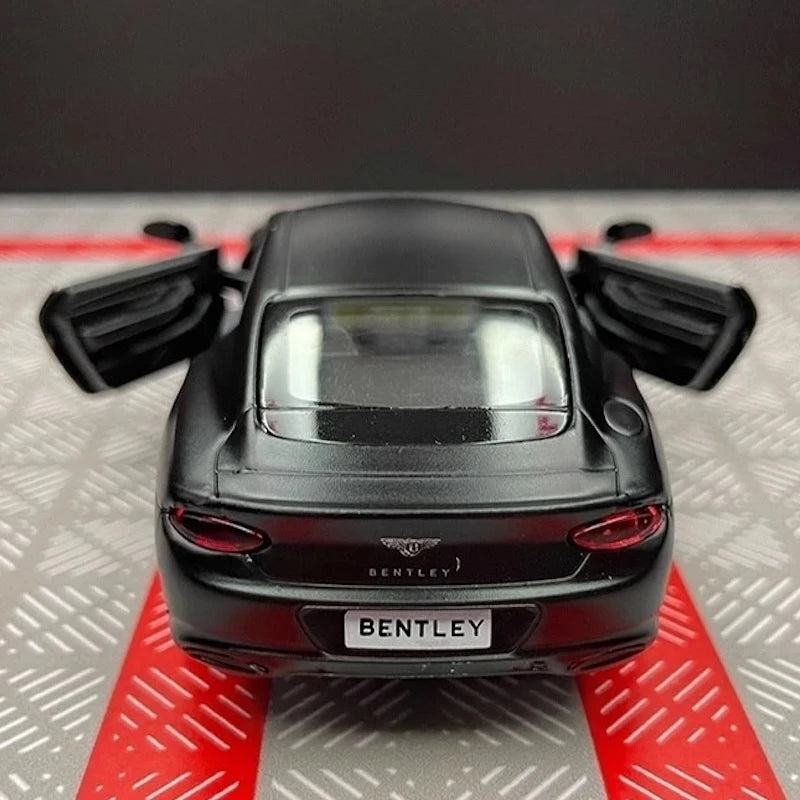 [TOY] 1:36 Bentley 2018 Continental GT Black Model Car Die-Cast