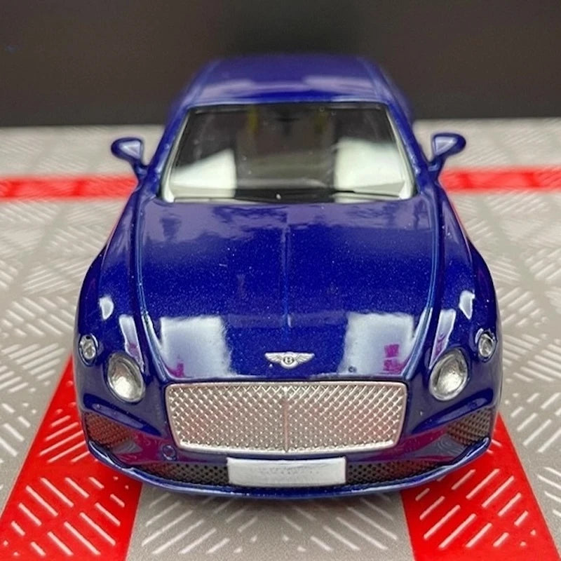 [TOY] 1:36 Bentley 2018 Continental GT Blue Model Car Die-Cast