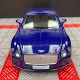 [TOY] 1:36 Bentley 2018 Continental GT Blue Model Car Die-Cast