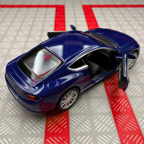 [TOY] 1:36 Bentley 2018 Continental GT Blue Model Car Die-Cast