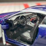 [TOY] 1:36 Bentley 2018 Continental GT Blue Model Car Die-Cast