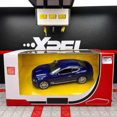 [TOY] 1:36 Bentley 2018 Continental GT Blue Model Car Die-Cast