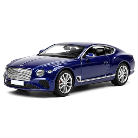[TOY] 1:36 Bentley 2018 Continental GT Blue Model Car Die-Cast