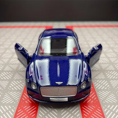 [TOY] 1:36 Bentley 2018 Continental GT Blue Model Car Die-Cast