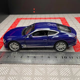 [TOY] 1:36 Bentley 2018 Continental GT Blue Model Car Die-Cast