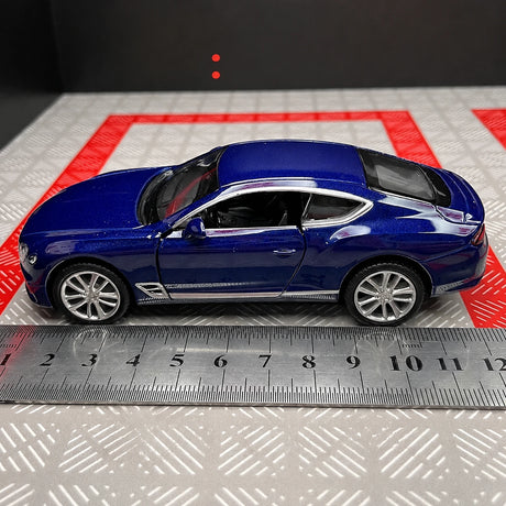 [TOY] 1:36 Bentley 2018 Continental GT Blue Model Car Die-Cast